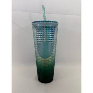 Starbucks 2023 Ombré Grid Cold Cup Tumbler Venti 24oz